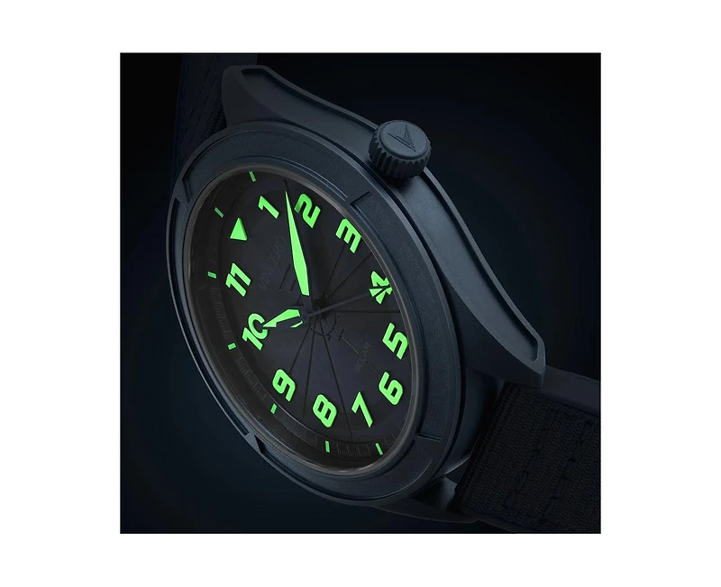 Vincero The Stratos – Men's Solar Titanium Watch 43mm