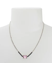 Steve Madden Punk Romance Stone Pendant Necklace