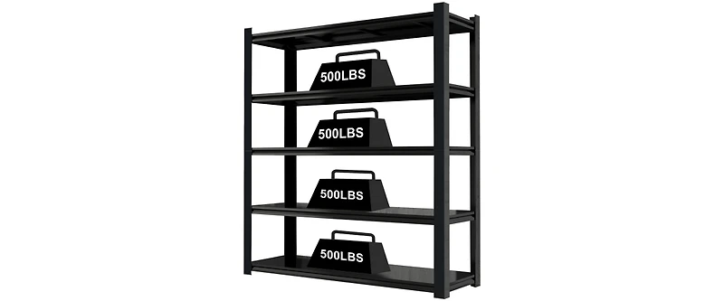 Standing Wire Shelving Metal Storage Rack Adjustable Shelves