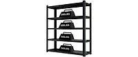 Standing Wire Shelving Metal Storage Rack Adjustable Shelves