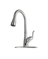 Pull Down Touchless Single Handle Kitchen Faucet