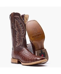 Durango Men's Prca Collection Caiman Belly Western Boot