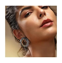 Sohi Women's The Jingle Stud Earrings