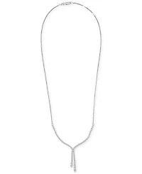 Wrapped in Love Diamond Lariat Necklace (2 ct. t.w.) in 14k White Gold, 16-3/4" + 2" extender, Exclusively at Macy's