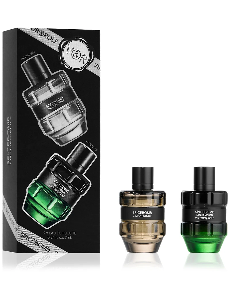 Viktor & Rolf Men's 2-p. Mini Spicebomb Cologne Gift Set