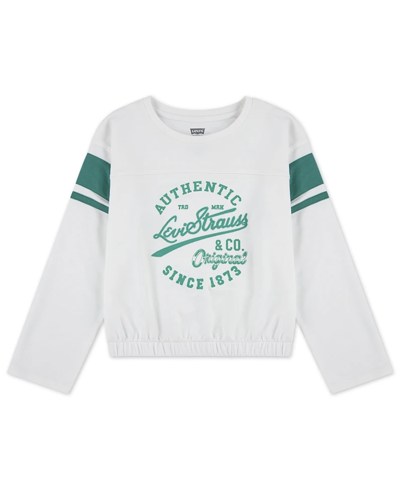 Levi's Big Girls Varsity Long Sleeve Top