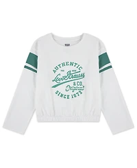 Levi's Big Girls Varsity Long Sleeve Top