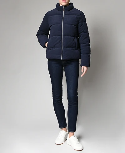 Lauren Ralph Women's Cord Puffer Jacket