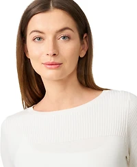 Melissa Paige Women's Boat Neck Long-Sleeve Sweater