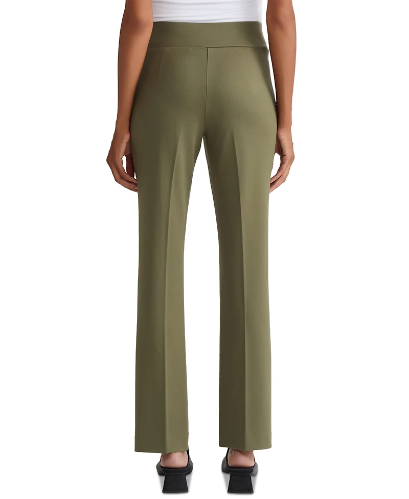 Jones New York Petite Pintucked Pull-On Knit Pants