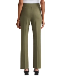 Jones New York Petite Pintucked Pull-On Knit Pants