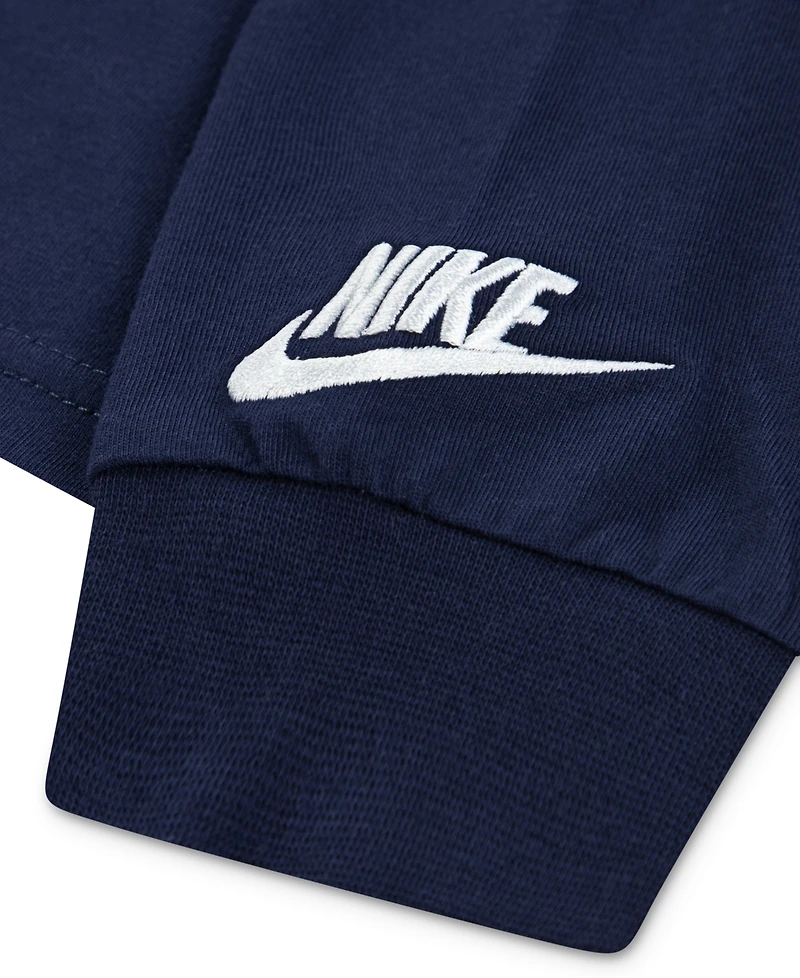 Nike Toddler & Little Boys Club Revealed Hooded Long-Sleeve Top