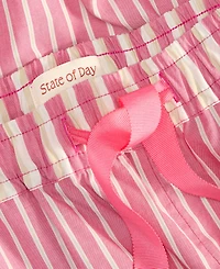 State of Day Women's Poplin Pajama Pants, Xs-3X, Macy's Exclusive
