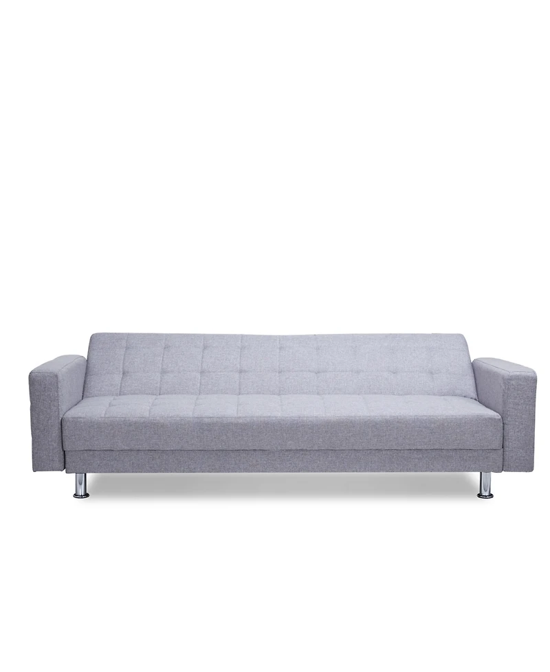 Gold Sparrow 87" Polyester Frankfort Convertible Sofa Bed, Created for Macy's