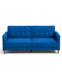 Gold Sparrow 77" Polyester Victoria Convertible Sofa Bed, Created for Macy's