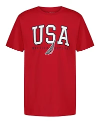 Nautica Big Boys Usa Short Sleeve T-Shirt