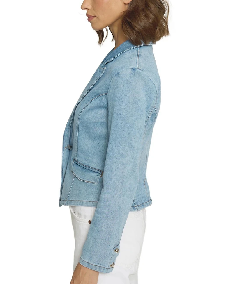 Central Park West Women's Denim Blazer