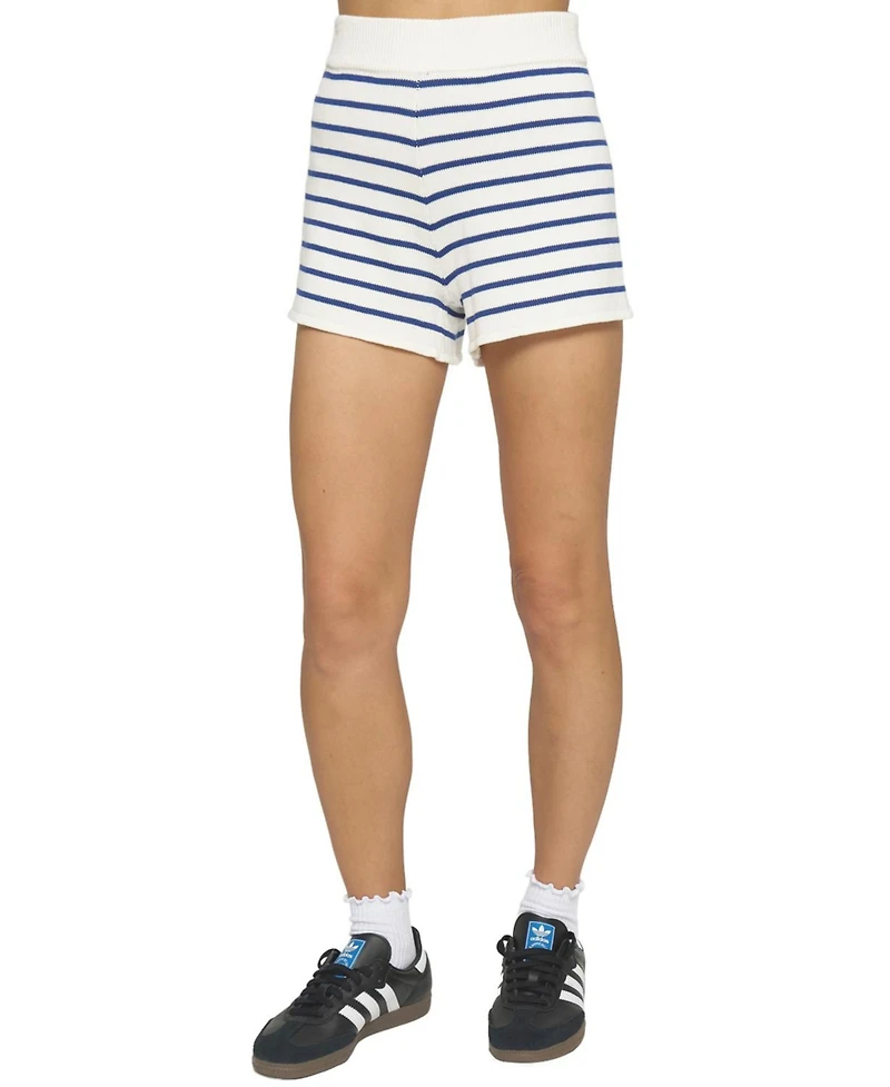 Central Park West Women's Nautical Stripe Short