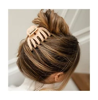 Extra Large Matte Claw Clip - Nude