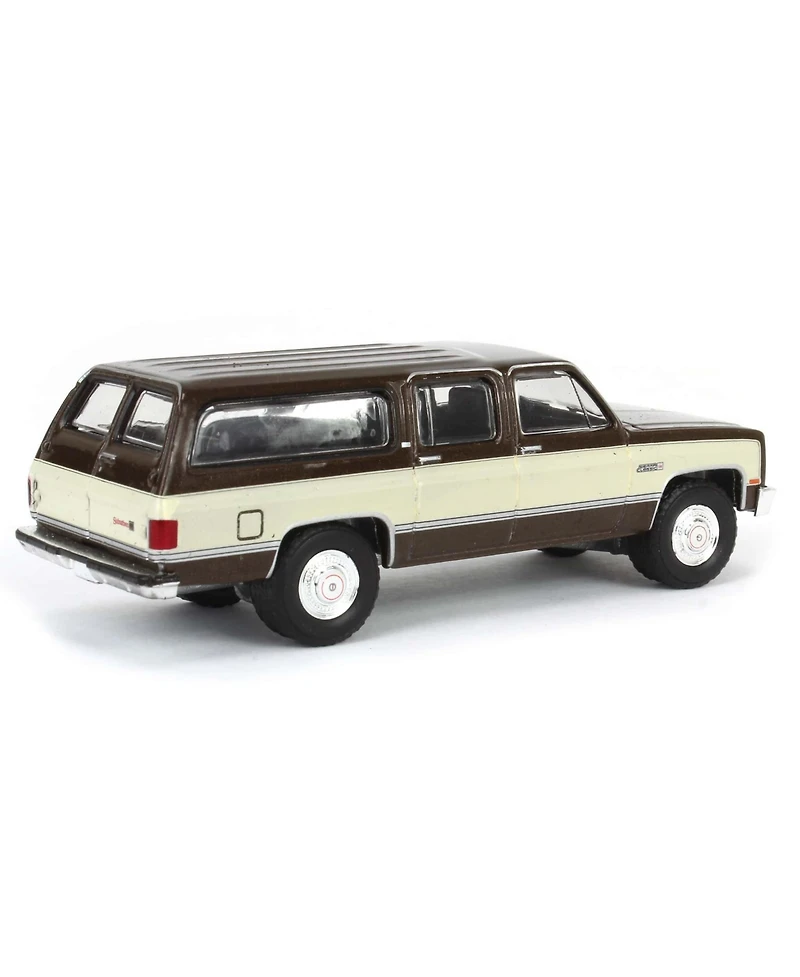 1/64 1986 Gmc Suburban Bronze & Tan, Showroom Floor Series