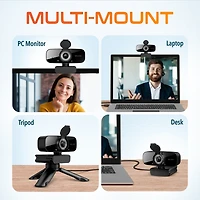 Delton 30x Work Anywhere Bundle: Keyboard, Mouse, Webcam, Headset (DBND4WLS30XREG)