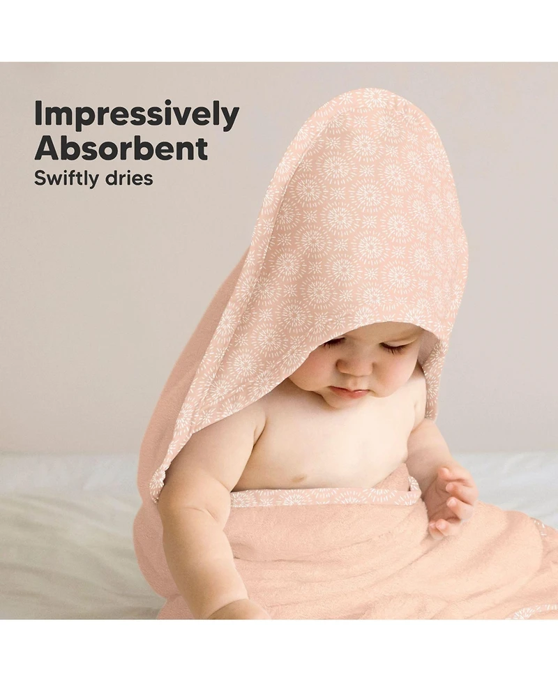 KeaBabies Luxe Baby Hooded Towel, Bath Towels, Beach Towel for Newborn, Kids