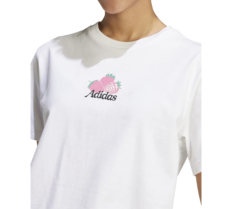 adidas Women's Cotton Farmers-Market Graphic T-Shirt