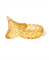 Godinger Candy Dish, Amber Hershey's Kiss