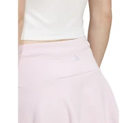 adidas Women's Essentials 3-Stripes Pull-On Skirt