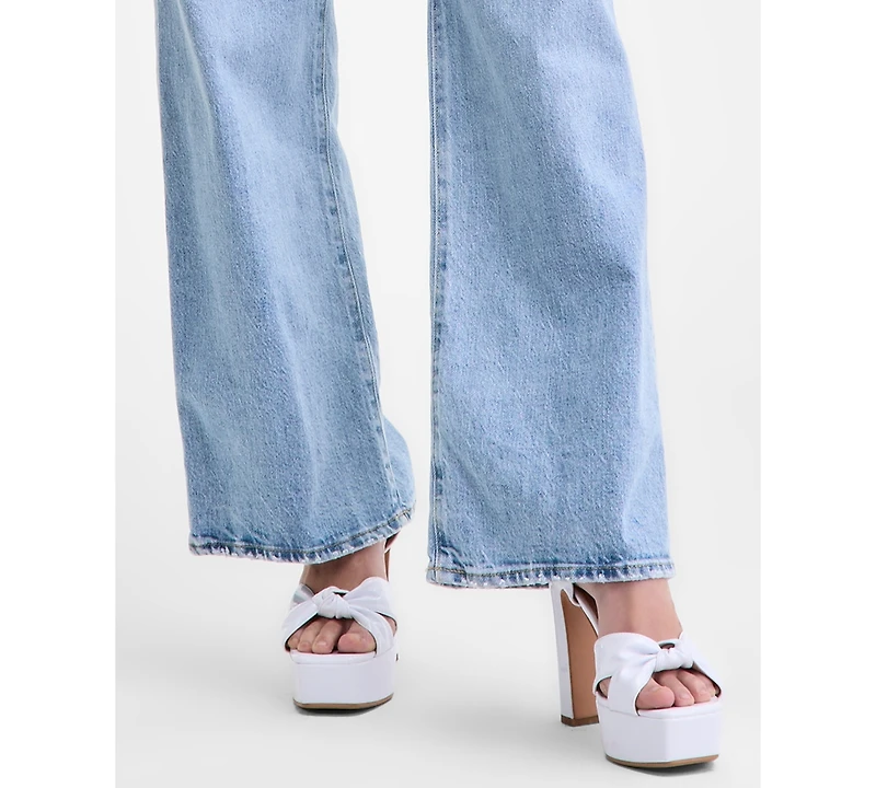 Guess Women's High-Rise Wide-Leg Jeans