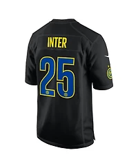 Nike Men's Black Inter Milan 2025 Club World Cup X Nfl Jersey