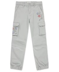 abercrombie kids Girls Embroidered Cargo Joggers