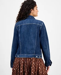 Lucky Brand Cotton Denim Trucker Jacket