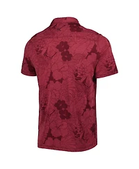 Tommy Bahama Men's Maroon Minnesota Golden Gophers Miramar Blooms Polo Shirt
