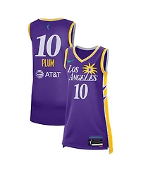 Nike Men's and Women's Kelsey Plum Purple Los Angeles Sparks Explorer Edition Victory Jersey