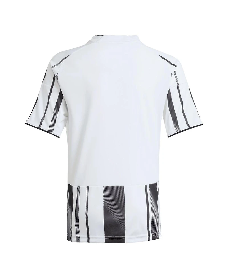 Adidas Big Boys and Girls White Juventus 2025/26 Home Replica Jersey