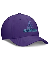 Nike Men's Purple Arizona Diamondbacks 2025 City Connect Rise Swoosh Performance Flex Hat