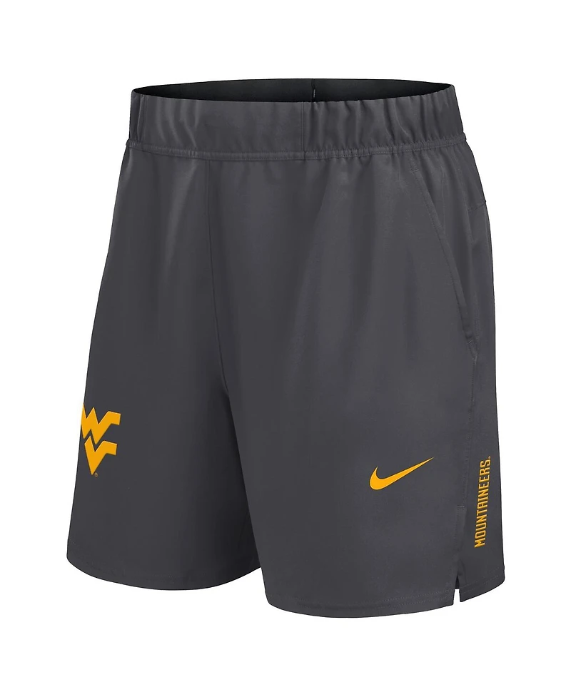 Nike Men's Gray West Virginia Mountaineers Primetime Woven Victory Performance Shorts