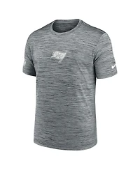 Nike Men's Gray Tampa Bay Buccaneers Sideline Velocity Performance T-Shirt