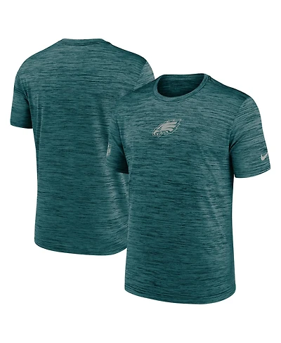 Nike Men's Midnight Green Philadelphia Eagles Big Tall Sideline Velocity Performance T-Shirt
