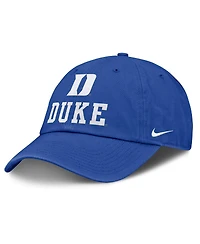 Nike Men's Royal Duke Blue Devils 2025 Sideline Club Adjustable Hat