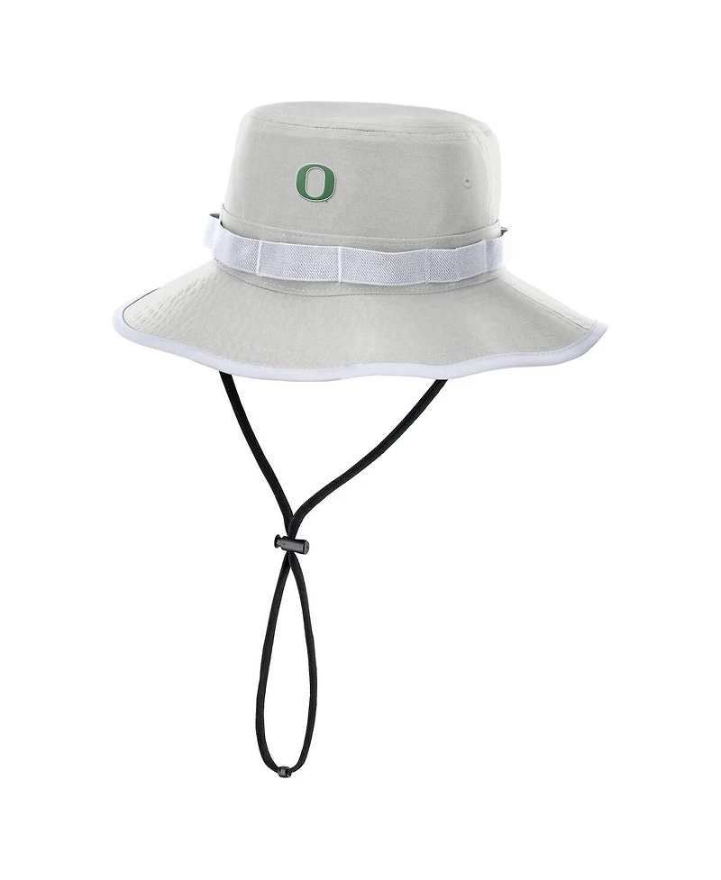 Nike Men's Gray Oregon Ducks 2025 Sideline Apex Boonie Bucket Hat