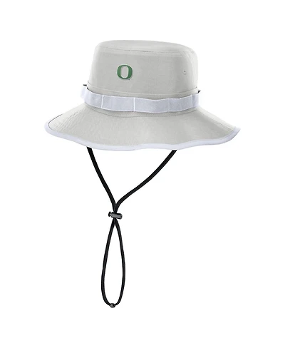 Nike Men's Gray Oregon Ducks 2025 Sideline Apex Boonie Bucket Hat