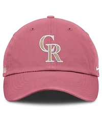 Nike Men's and Women's Pink Colorado Rockies Club Adjustable Hat
