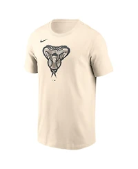 Nike Men's Cream Arizona Diamondbacks Camo Logo T-Shirt