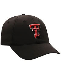 Top of the World Men's Black Texas Tech Red Raiders Victory Trainer Adjustable Hat