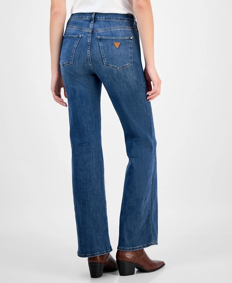 Guess Women's Classic Faye High Rise Bootcut Jeans