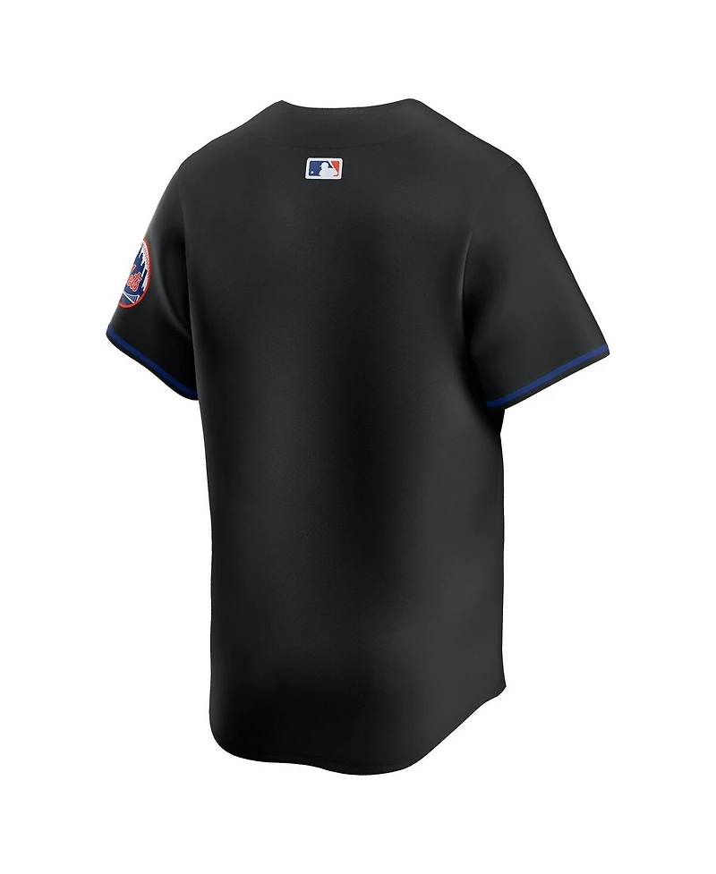 Nike Men's Black New York Mets Alternate Limited Jersey