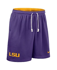 Nike Men's Purple/Gold Lsu Tigers 2025 Sideline Reversible Performance Shorts