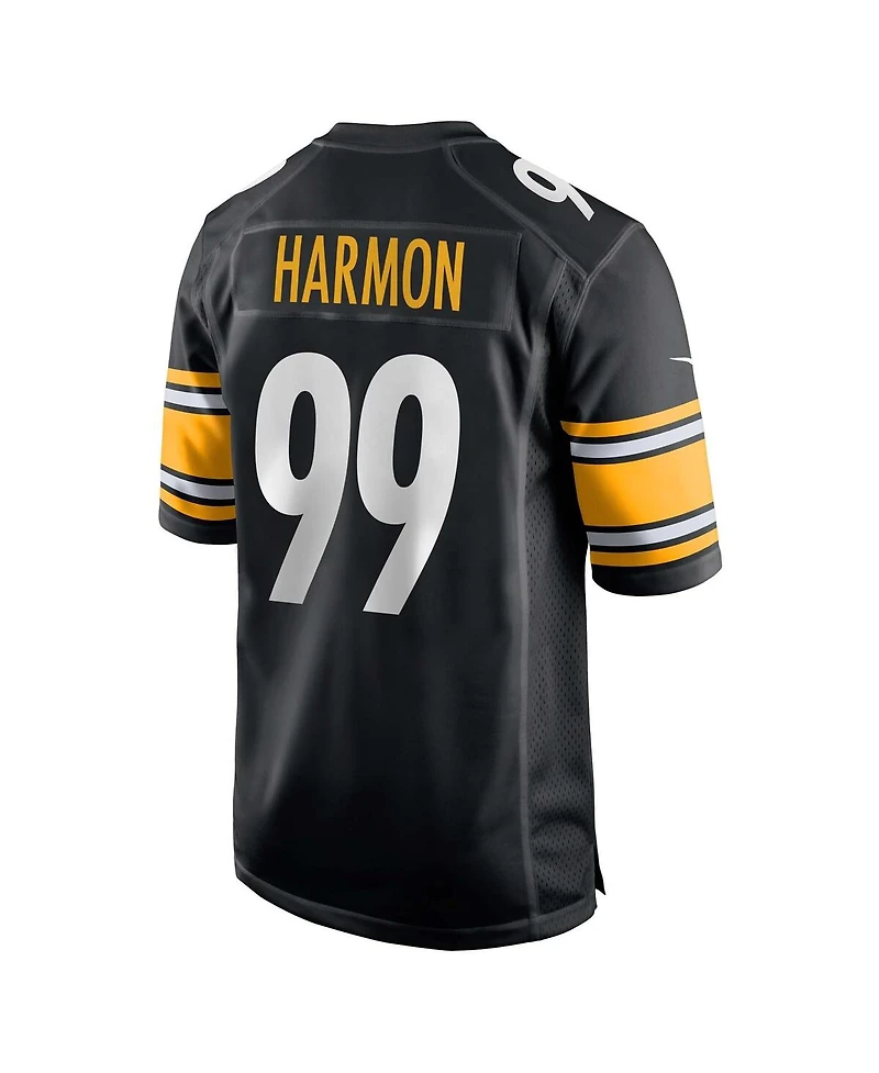 Nike Men's Derrick Harmon Black Pittsburgh Steelers 2025 Nfl Draft First Round Pick Game Jersey